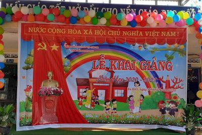 Công tác Chuẩn Bị Cho ngày khai giảng năm học 2020 – 2021