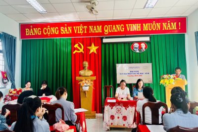 HỘI NGHỊ BAN ĐẠI DIỆN CHA MẸ HS TRƯỜNG MN HOA MAI NH 2025 – 2026