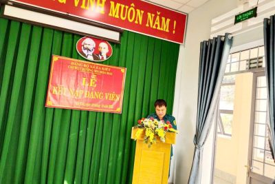 LỄ KẾT NẠP ĐẢNG VIÊN