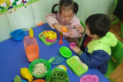 Hoạt động học đầu năm của bé